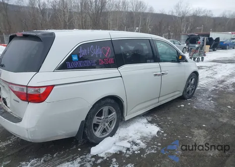 2011 Honda Odyssey Touring/Touring Elite z USA, uszkodzony, nr VIN 5FNRL5H97BB047349